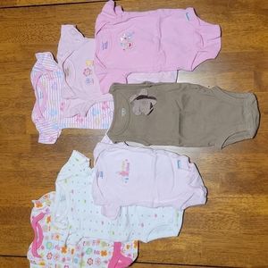 Girls NB onesie bundle